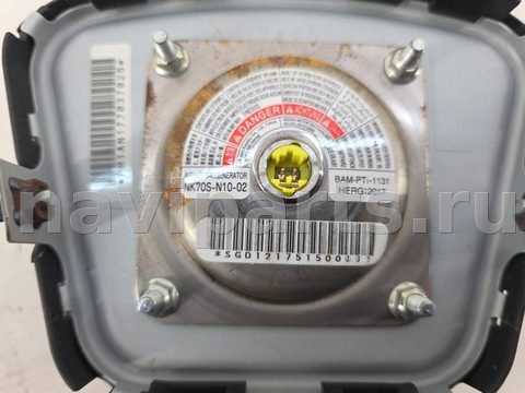 Подушка безопасности водителя Nissan Teana, OEM NK70SN1002, арт. 13644_1, фото 7