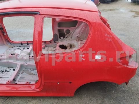 Крыло заднее левое Peugeot 206, 2009 г., арт. 137823