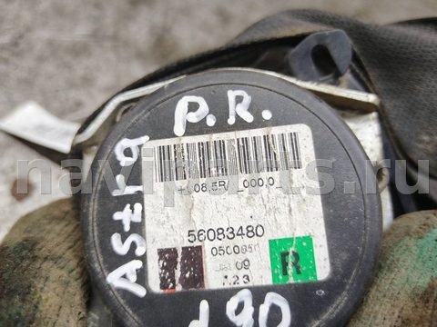 Ремень безопасности передний правый Opel Astra H, арт. 138557, фото 3