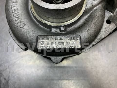 Турбина Mercedes CLK W209, 2008 г., OEM A6460900180, арт. 13959, фото 7