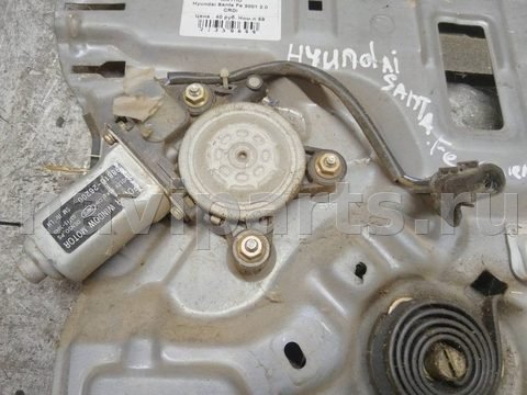 Стеклоподъёмник электрический задний левый Hyundai Santa Fe, арт. 147138, фото 2