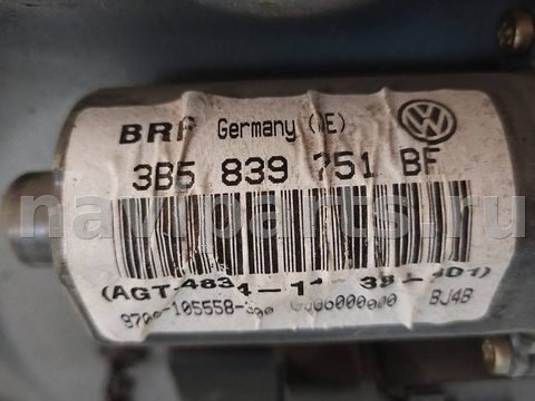 Стеклоподъёмник электрический задний левый Volkswagen Passat B5 рестайлинг, арт. 148365, фото 2