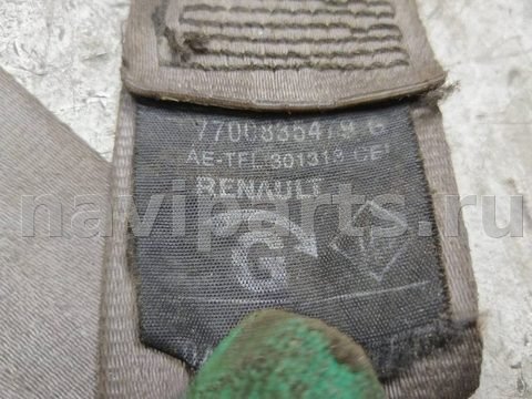 Ремень безопасности задний левый Renault Laguna, арт. 149535, фото 3