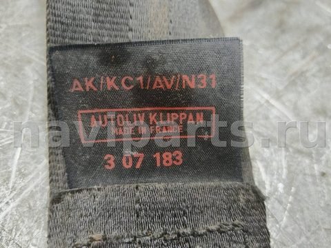 Ремень безопасности передний правый Peugeot 306, арт. 149645, фото 2