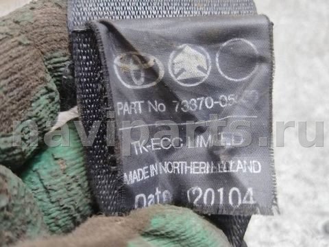 Ремень безопасности задний левый Toyota Avensis, арт. 153169, фото 4