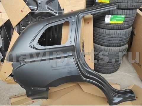 Крыло заднее правое Mitsubishi Outlander 3 рестайлинг, 2016 г., арт. 1633