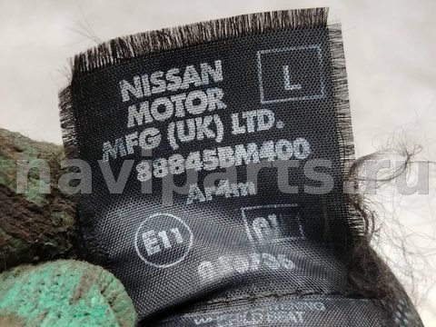Ремень безопасности задний левый Nissan Almera N16, арт. 165818, фото 4