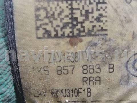 Ремень безопасности задний левый Volkswagen Jetta, OEM 1K5857805BRAA, арт. 170745, фото 4
