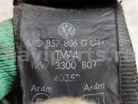Ремень безопасности задний правый Seat Arosa 6H рестайлинг, OEM 6х0857806G, арт. 177285, фото 4