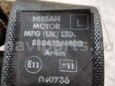 Ремень безопасности задний левый Nissan Almera N16, OEM 88845bm400, арт. 177774, фото 4