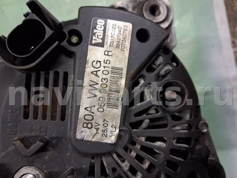 Генератор Audi A6 C6, 2008 г., OEM 059903015R, арт. 181407511, фото 2