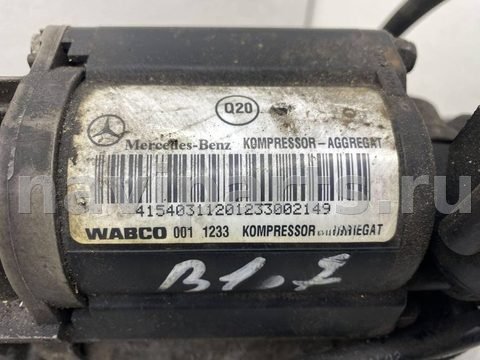 Компрессор пневмоподвески Mercedes S W220, 2003 г., OEM A2113200304, арт. 18661, фото 4