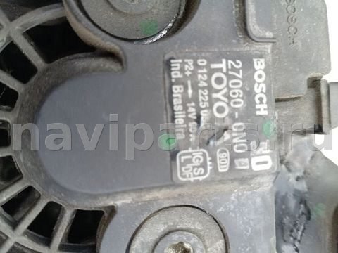Генератор Toyota Yaris 1ND, 2008 г., OEM BOSCH, арт. 189511156_2, фото 7