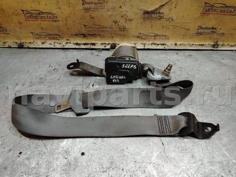 Ремень безопасности передний левый Renault Laguna рестайлинг, OEM 30001582, арт. 190650