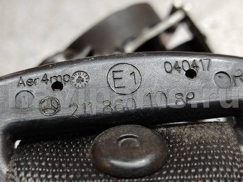 Ремень безопасности задний правый Mercedes E W211 рестайлинг, OEM 2118601086, арт. 191375, фото 5