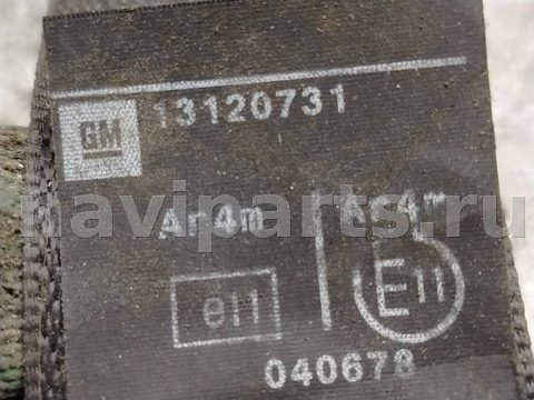 Ремень безопасности задний левый Opel Zafira A, OEM 13120731, арт. 192044, фото 4