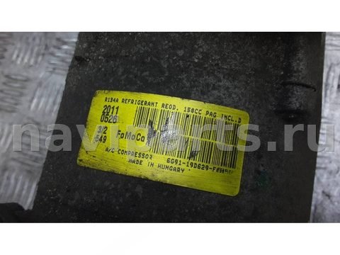 Компрессор кондиционера Ford S-Max, 2011 г., OEM 6G9119D829FCT, арт. 1EP23BU01, фото 5