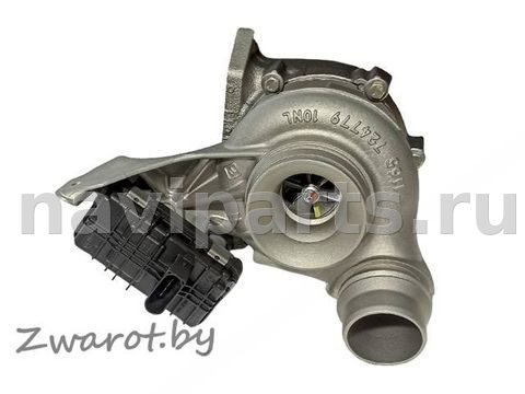 Турбина BMW 3 F30/F31/GT F34, 2012 г., OEM 4933500570, арт. 20202B32