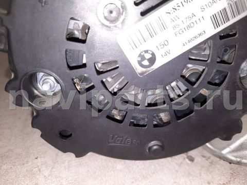 Генератор BMW 3 F30/F31/GT F34, 2014 г., OEM 12318519890, арт. 20414, фото 8