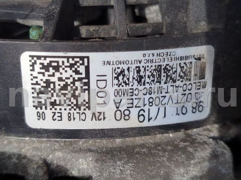 Генератор Toyota ProAce, 2020 г., OEM 9824742880, арт. 204192887, фото 2