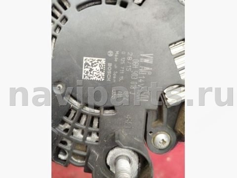 Генератор Audi A4, 2022 г., OEM 06h903018j, арт. 204203455