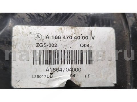 Бак AdBlue Mercedes GLE W166, 2015 г., OEM A1664704401, арт. 20615064, фото 5