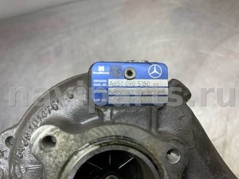 Турбина Mercedes C W204, 2011 г., OEM A6510905180, арт. 22830, фото 7