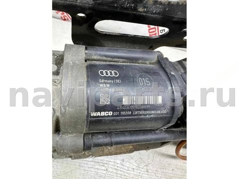 Компрессор пневмоподвески Audi A8 D4, 2012 г., OEM 443020187, арт. 2424, фото 4
