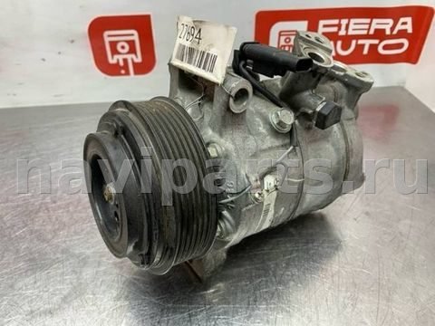 Компрессор кондиционера Mercedes C W205, 2017 г., OEM A0008303801, арт. 27694