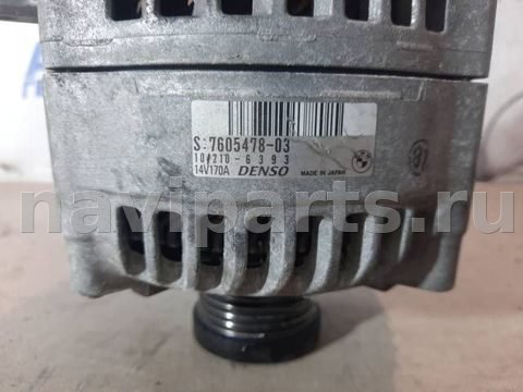 Генератор BMW 3 F30/F31/GT F34, 2013 г., OEM 12317605478, арт. 31063, фото 9