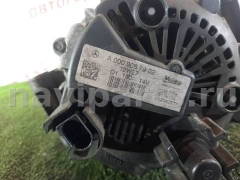 Генератор Mercedes C W204, 2013 г., OEM A0009067902, арт. 38018, фото 9