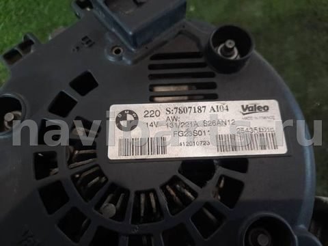 Генератор BMW X5 E70, 2012 г., OEM 12317803724, арт. 38351, фото 9