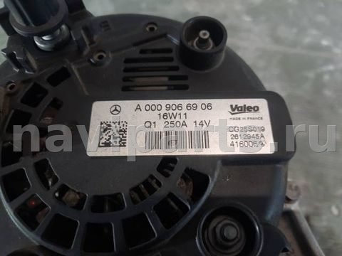 Генератор Mercedes E W213, 2016 г., OEM A0009066906, арт. 39184, фото 9