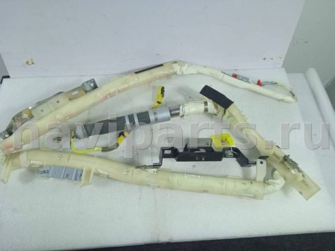 Подушка безопасности боковая шторка левая Honda Accord, арт. 46023043334, фото 6