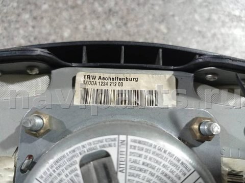 Подушка безопасности водителя Skoda Fabia, 2012 г., OEM 61305245D, арт. 46023052181, фото 3