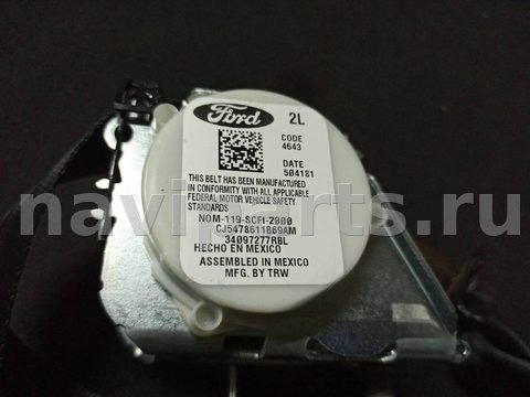 Ремень безопасности задний левый Ford Escape, арт. 48166467, фото 2