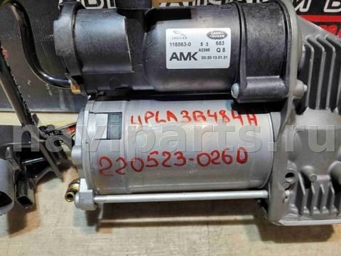 Компрессор пневмоподвески Land-Rover Range Rover L405, OEM HPLA3B484AE, арт. 4988, фото 2