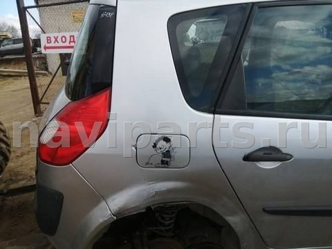 Крыло заднее правое Renault Scenic рестайлинг, 2006 г., арт. 52843, фото 2