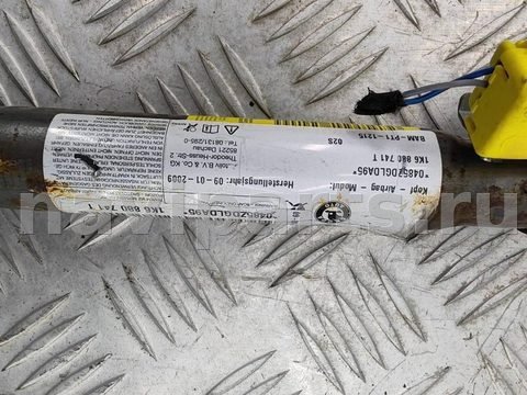 Подушка безопасности боковая шторка левая Volkswagen Golf, OEM 1K6880741T, арт. 55102393, фото 6