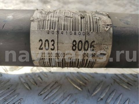 Карданный вал Mercedes C W203, 2003 г., OEM 2034108006, арт. 57483617, фото 6