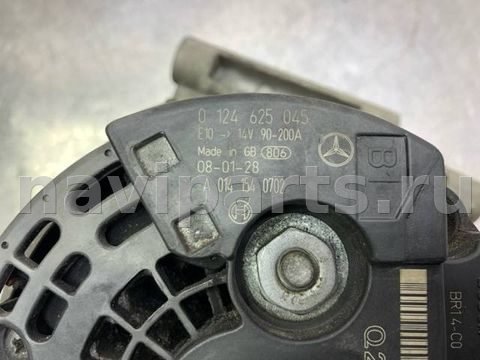 Генератор Mercedes C W203, 2008 г., OEM A0141540702, арт. 80542, фото 7