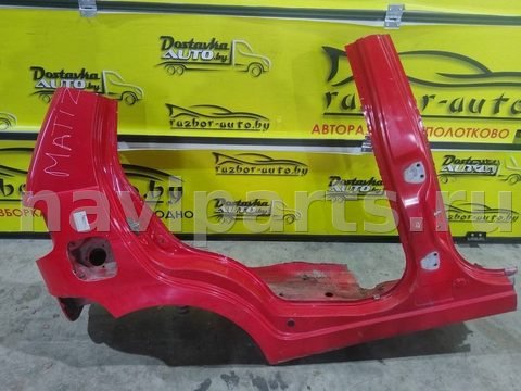 Крыло заднее правое Daewoo Matiz M150 рестайлинг, 2000 г., арт. 81677