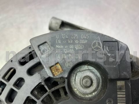 Генератор Mercedes C W203, 2008 г., OEM A0131540002, арт. 82169, фото 6