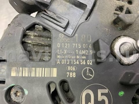 Генератор Mercedes C W204, 2007 г., OEM A0131545602, арт. 82592, фото 6