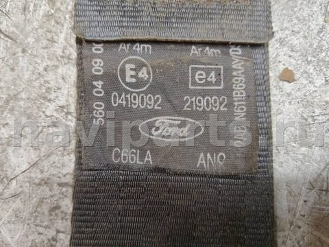 Ремень безопасности задний левый Ford Escort рестайлинг, арт. 83811, фото 4