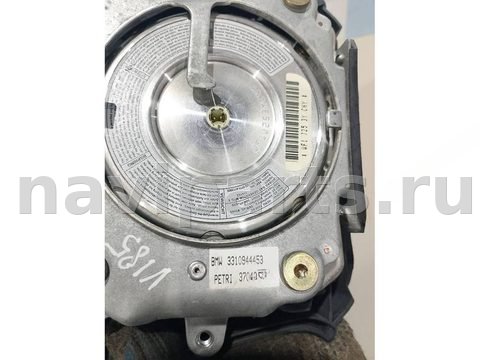 Подушка безопасности водителя BMW 5 E39, 1998 г., арт. 93895669, фото 3