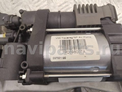 Компрессор пневмоподвески Volkswagen Touareg, OEM 7P0698007A, арт. 999593988997, фото 4