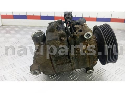 Компрессор кондиционера Audi A6 C7, 2014 г., OEM 4G0260805B, арт. 9BM25BU01, фото 9