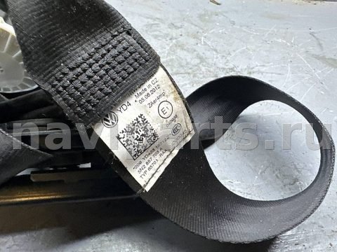 Ремень безопасности передний левый Volkswagen Tiguan, OEM 5N2857705A, арт. B111743217, фото 3