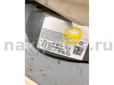 Подушка безопасности боковая шторка правая Volkswagen Tiguan, арт. B62956033, фото 4